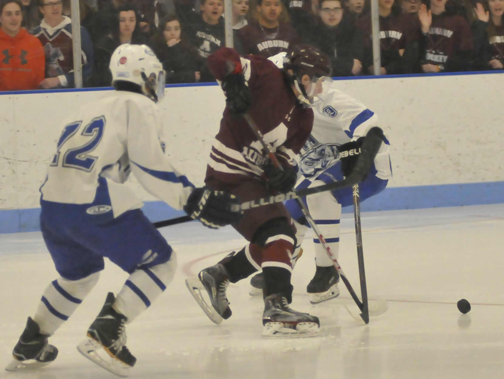 Auburn hockey vs. Ogdensburg Free Academy, NYSPHSAA regionals
